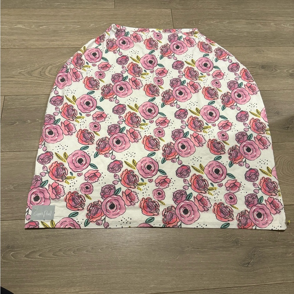 Copper Pearl car seat cover/ nursing cover